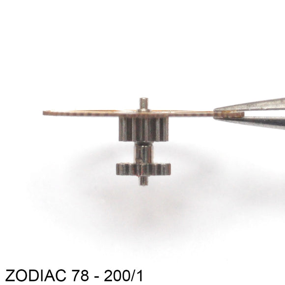 Zodiac 78-200/1, Intermediate wheel with friction