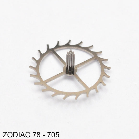 Zodiac 78-705, Escape wheel